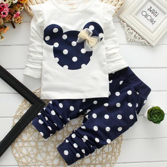 NWT Minnie Mouse 2PC outfit - Picture 4 of 8